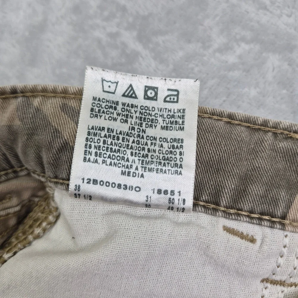 Wrangler Authentic Issue Mens 36x30 Desert Camo Cargo Pants 70LEWCG Cotton